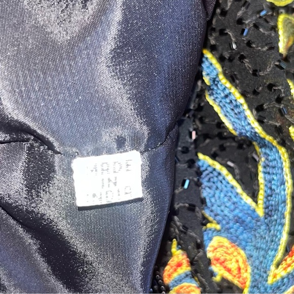 Vintage Diane Freis Beaded Dress - Picture 7 of 8